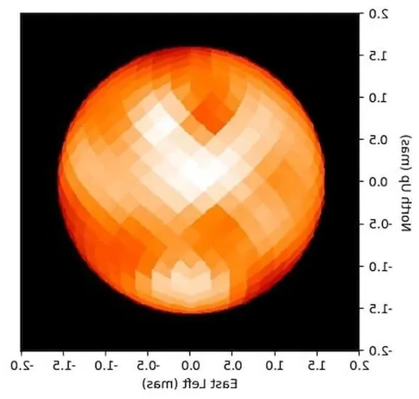 Полярная звезда крупным планом: первые снимки пятен на поверхности Цефеиды
