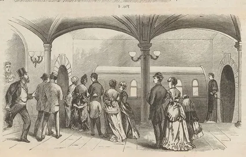 Пневматическое метро 1869 года: забытый прототип Hyperloop под Нью-Йорком