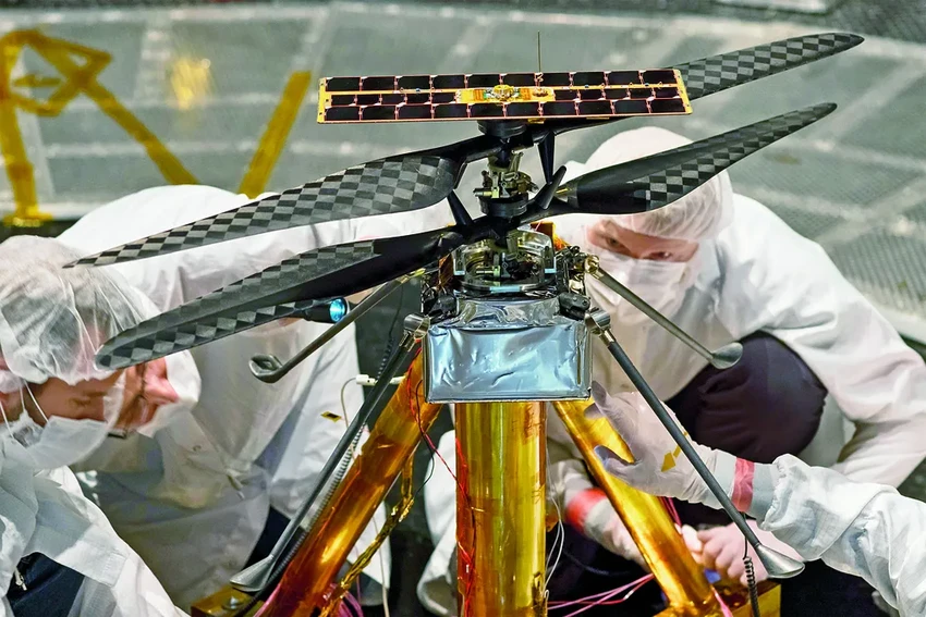 Ingenuity на Марсе: как устроен первый вертолет, покоривший другую планету