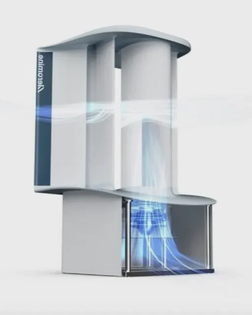 Aeromine: ветрогенератор для крыши без лопастей, эффективнее солнечных панелей