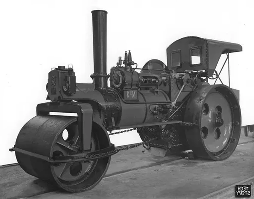 Советские дорожные катки начала века: как выглядела красивая спецтехника