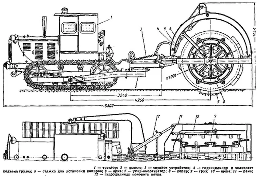 Каток Д-390: как забытая советская машина строила ГЭС и каналы