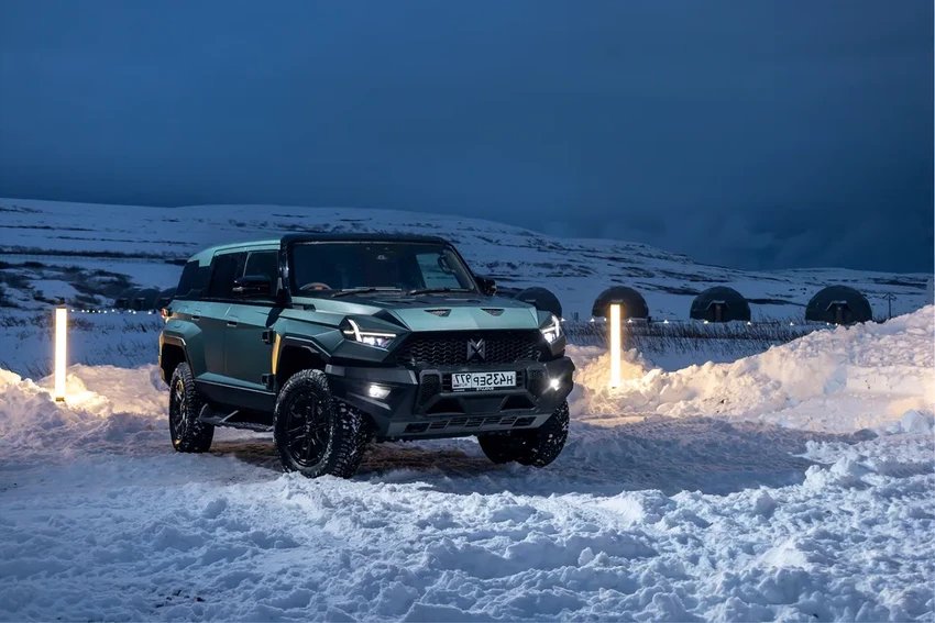 Гибридный внедорожник M-Hero I: армейские технологии для гражданских дорог
