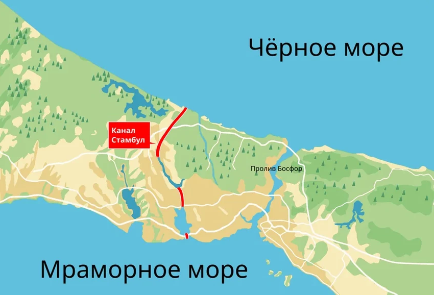 Стамбульский канал: как новый путь между морями превратит город в остров