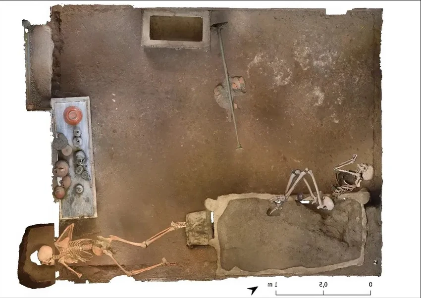 Помпеи: найдены жертвы Везувия с золотыми монетами в последнем убежище