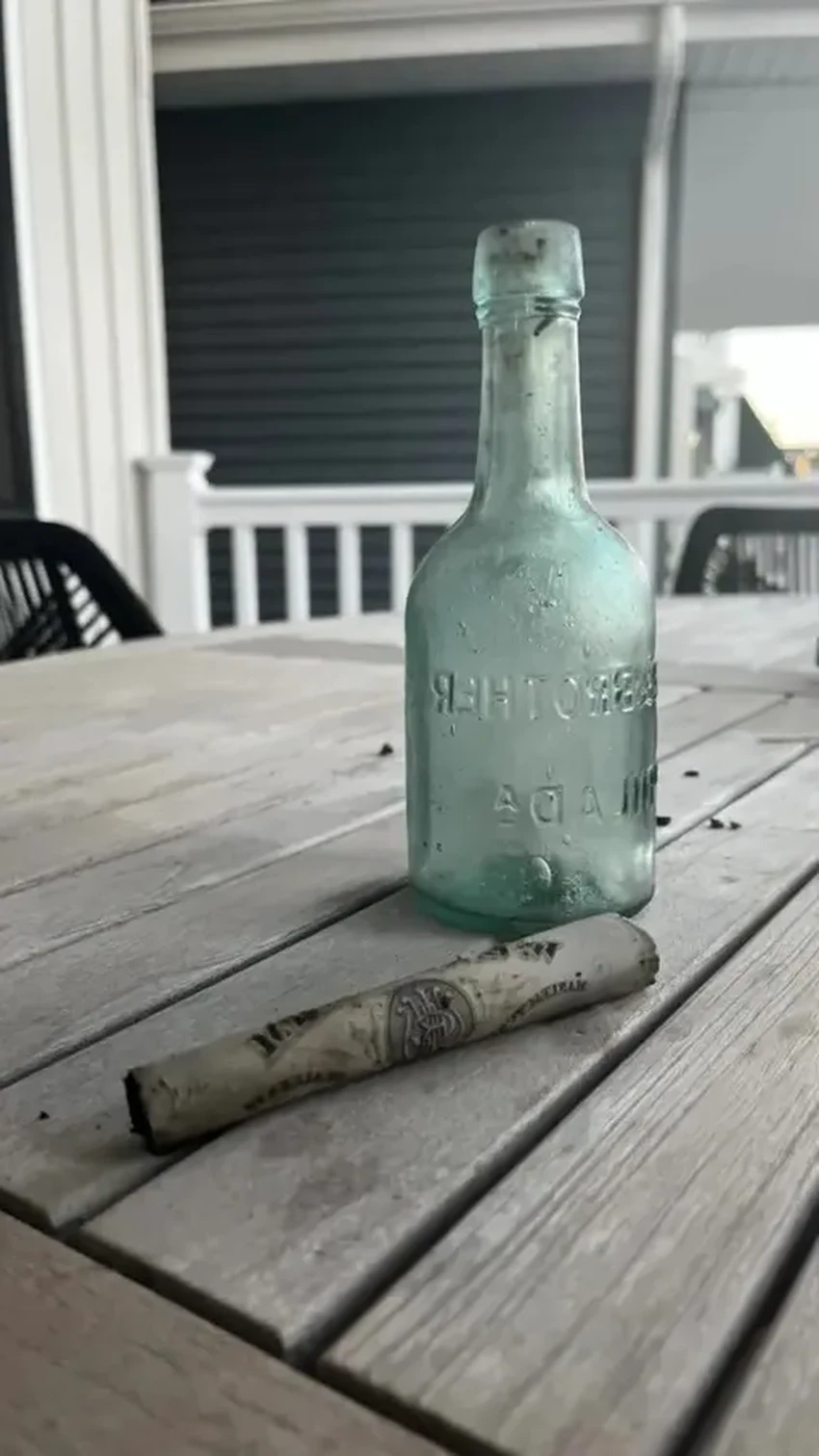 Найденное в Нью-Джерси послание в бутылке бьет рекорд возраста
