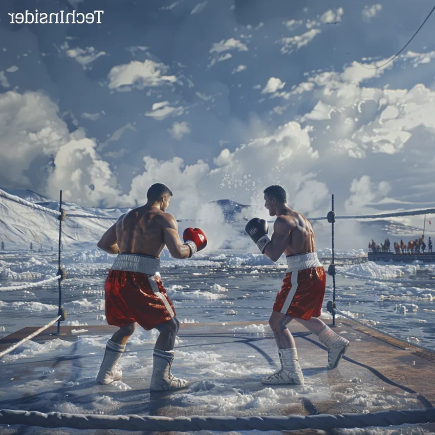 Как бы выглядели летние олимпийские виды спорта на Северном полюсе