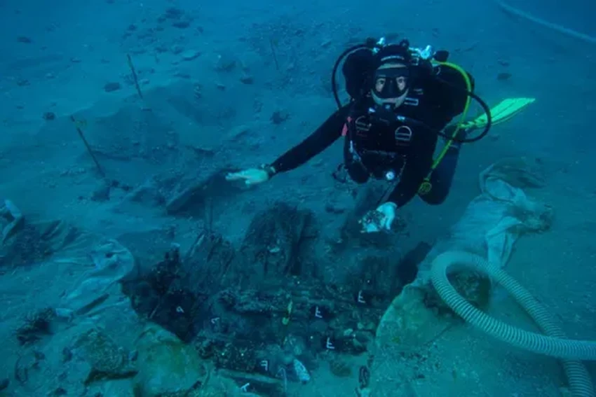 У берегов Хорватии нашли редчайшие медные трубы XVI века на затонувшем корабле