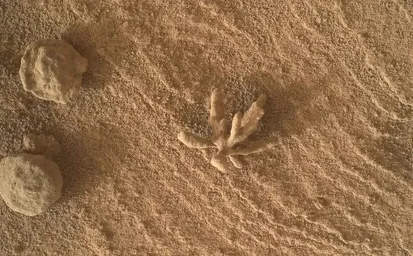 Perseverance сфотографировал на Марсе каменного «снеговика»: забавная находка ровера