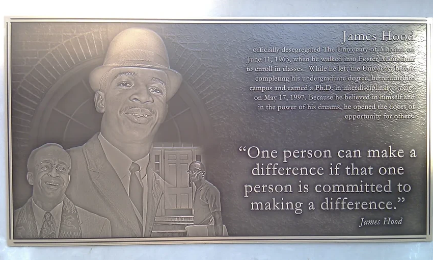 Джеймс Худ: как первый чернокожий студент бросил вызов университету Алабамы