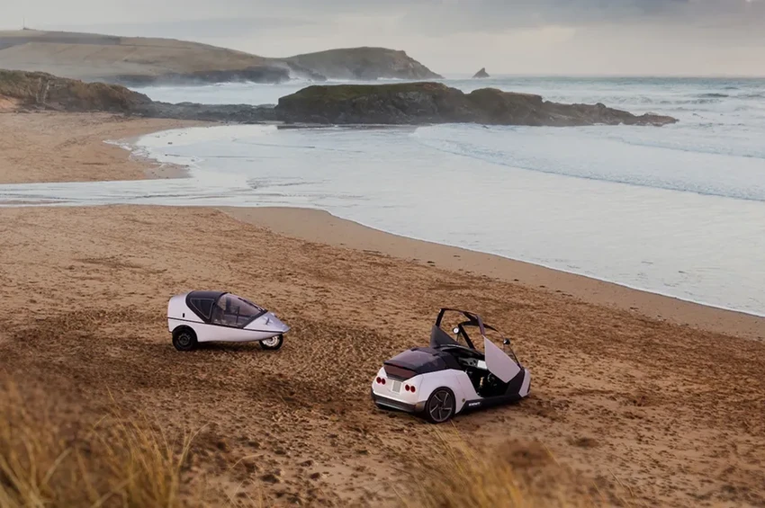 Веломобиль будущего: как трехколесный гибрид с педалями разгоняется до 190 км/ч