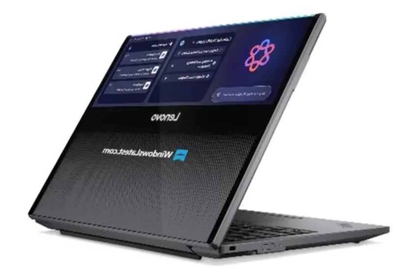 Концепт сворачивающегося ноутбука Lenovo: уникальная новинка на CES 2026