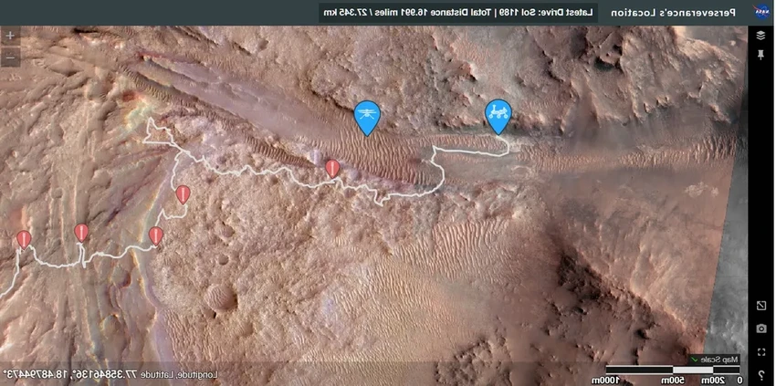 Новый инструмент NASA позволяет рассмотреть каждый камень на пути марсоходов