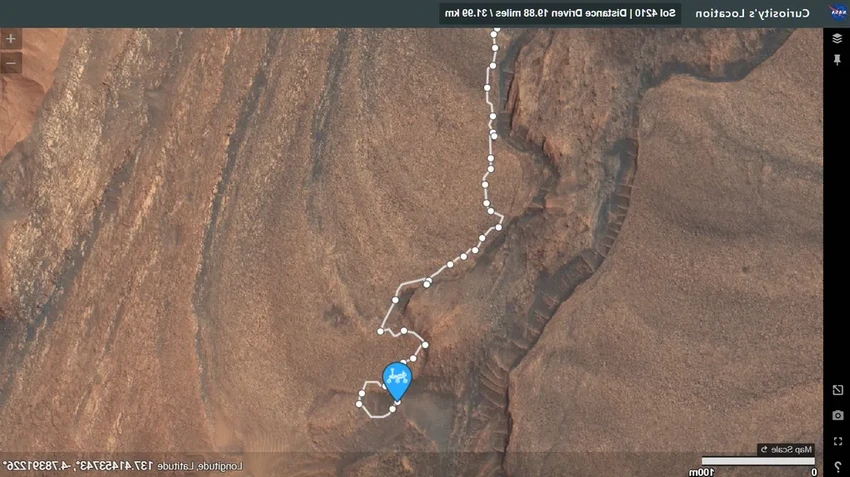 Новый инструмент NASA позволяет рассмотреть каждый камень на пути марсоходов