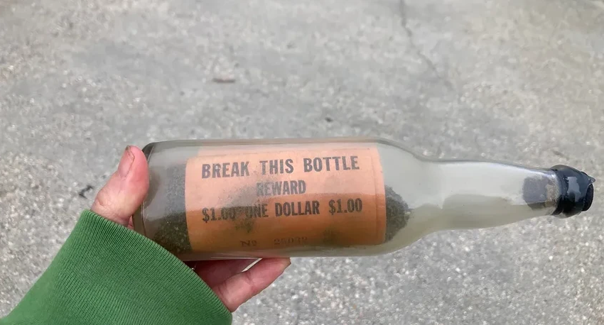 Найдена бутылка с письмом, путешествовавшая по океану с 1961 года