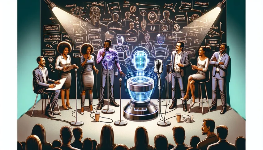 Почему шутки искусственного интеллекта кажутся скучными комикам?