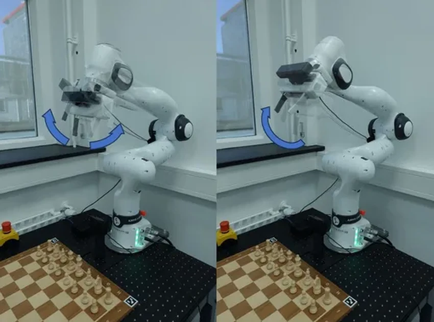 OpenChessRobot: робот для игры в шахматы с живым общением и жестами