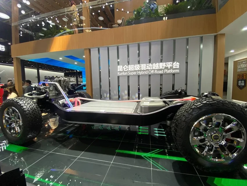 Jetour T1, T2 PHEV и T5: новые гибридные внедорожники с Пекинского автосалона