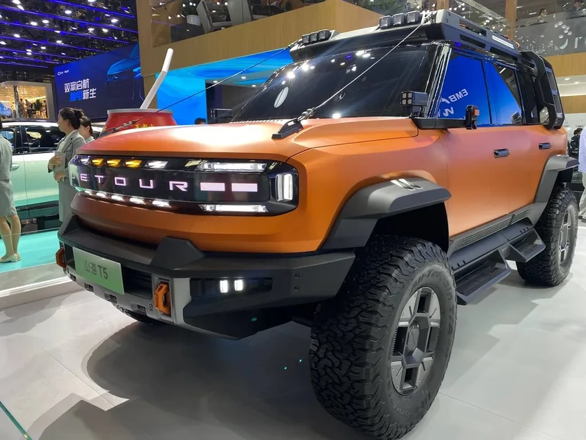 Jetour T1, T2 PHEV и T5: новые гибридные внедорожники с Пекинского автосалона