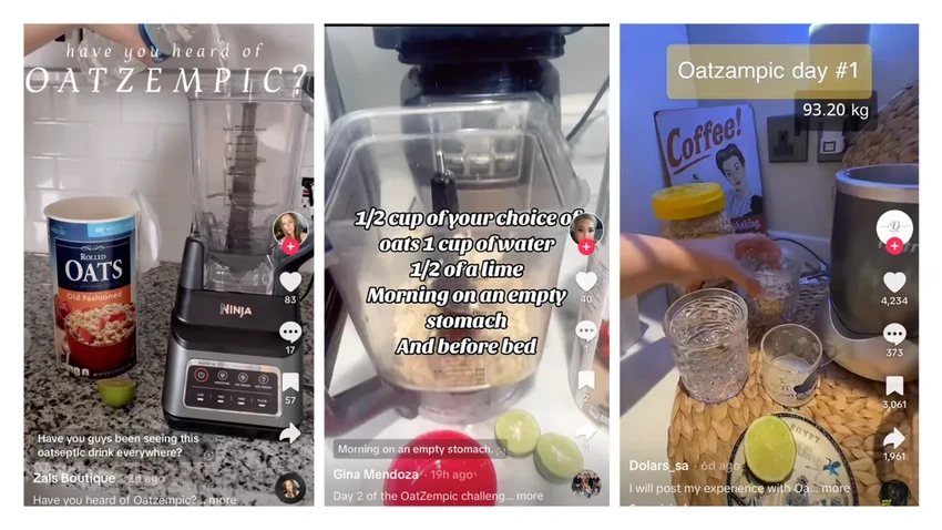 Правда ли работает «чудо-напиток» Oatzempic для похудения из TikTok?