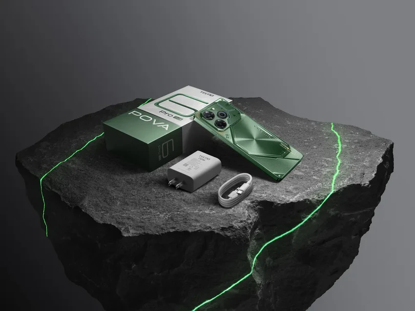 Обзор TECNO POVA 6 Pro: что нового в игровом смартфоне с гигантской батареей?