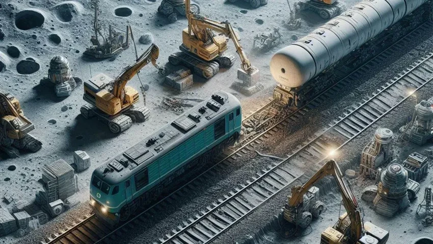 Разработчики стелс-бомбардировщика B-2 создадут железную дорогу на Луне