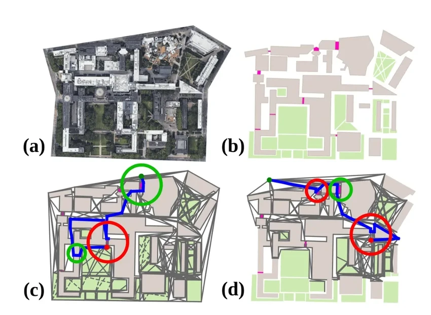 Новый алгоритм помогает роботам прокладывать путь по незнакомой местности