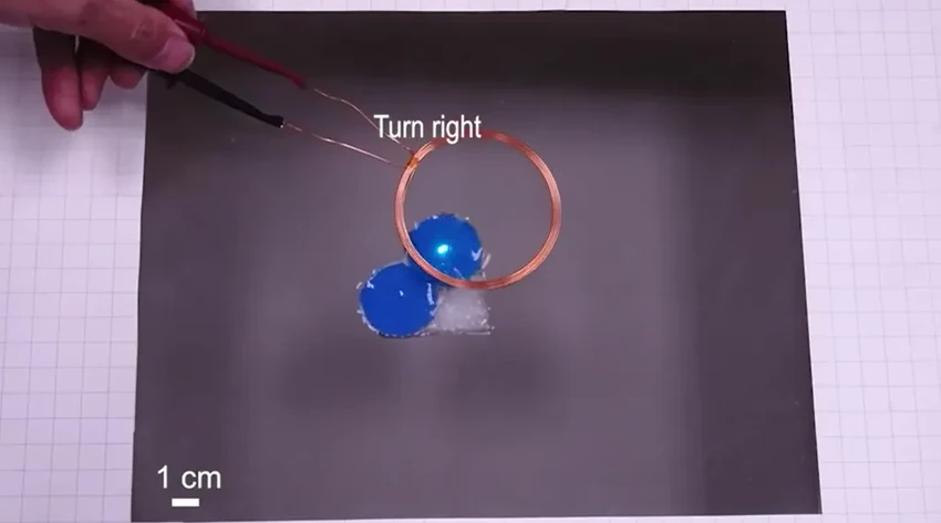 Мягкий робот без батареек проверяет качество воды в трубах