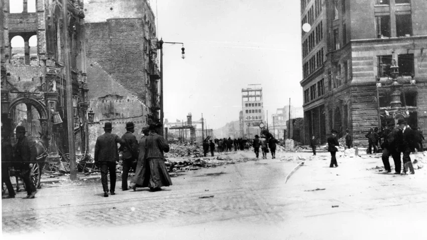 Землетрясение 1906 года в Сан-Франциско: как погибал город и выжил