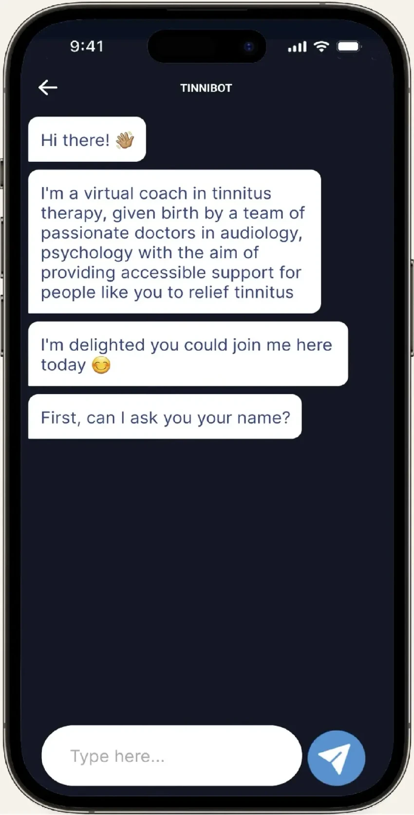Приложение против шума в ушах: как чат-бот помогает облегчить тиннитус