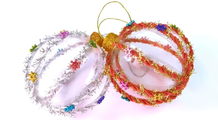 Новогодние игрушки своими руками: 10 бюджетных идей для ёлки