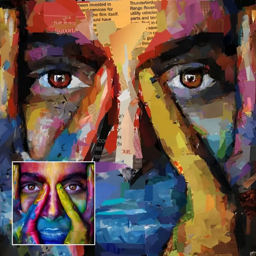 ИИ учится создавать настоящие коллажи: как алгоритм осваивает ножницы и бумагу