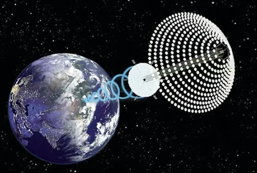 Солнечные электростанции в космосе: как передать энергию на Землю лучом