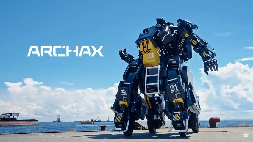 Японцы создали огромного пилотируемого робота, который превращается в машину