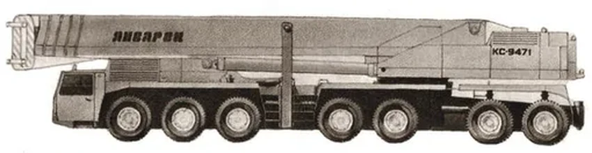 Советские гиганты: что связывало военные МАЗ и гражданские краны