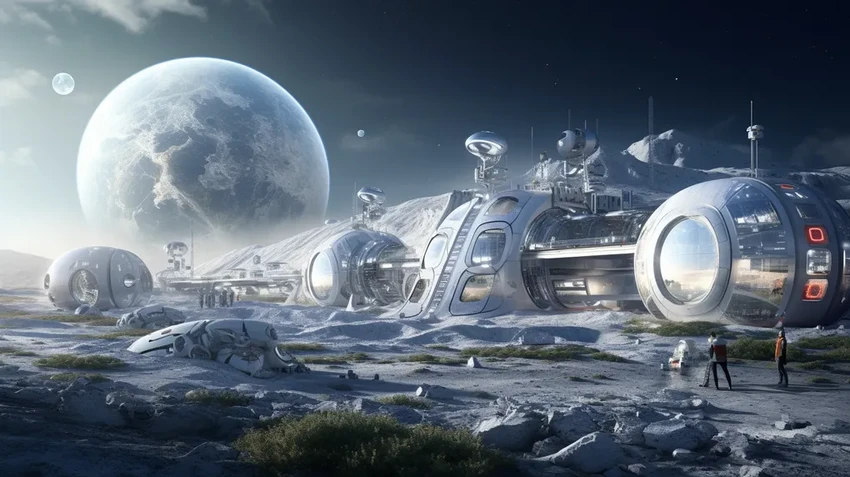 NASA создаст лунный отель для туристов к 2040 году