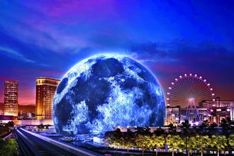 MSG Sphere в Лас-Вегасе: самый большой сферический экран в мире