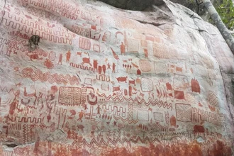 Древние рисунки Амазонки: какие животные жили рядом с людьми 12 500 лет назад