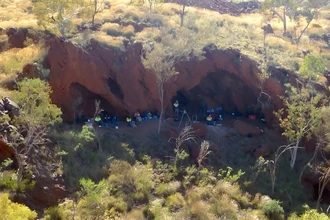 Как взрыв в ущелье Джуукан уничтожил 47 тысяч лет истории аборигенов