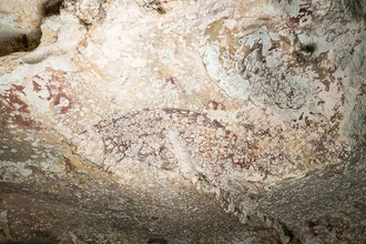 Найден древнейший сюжетный рисунок в мире: наскальное искусство возрастом 51 000 лет