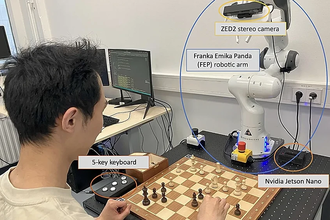 OpenChessRobot: робот для игры в шахматы с живым общением и жестами