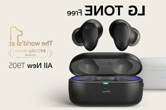 LG TONE Free T90S: наушники с графеновыми драйверами и УФ-стерилизацией кейса