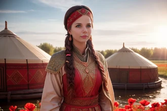 Выставка «Дикое поле»: как кочевников представляют с помощью цифровых технологий