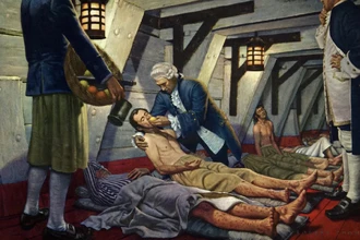 Цинга у моряков: черная сыпь, выпадение зубов и тайна гибели экипажей