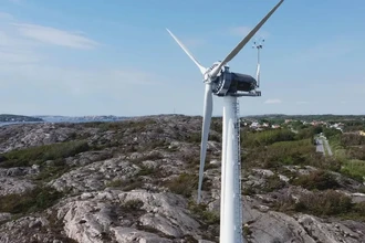 Рекордная турбина из дерева в Швеции: зелёная энергия будущего