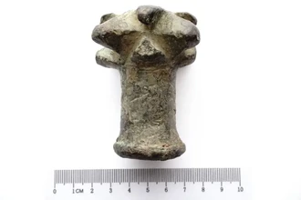 Школьник нашёл на дороге редкую средневековую булаву в Польше