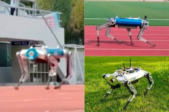 Робособака HOUND установила рекорд скорости на стометровке