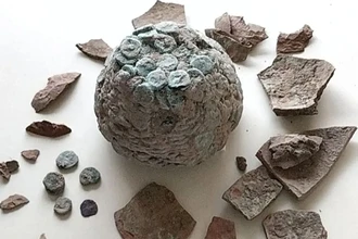 В сокровищнице буддийской ступы нашли клад возрастом 2000 лет