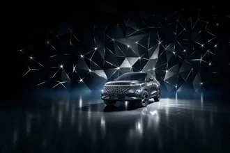 Omoda C5 Black Diamond: фастбэк-кроссовер в радикально чёрном исполнении