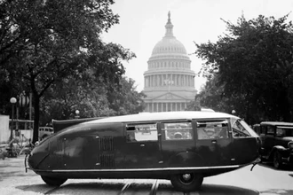 Автомобиль-дирижабль: как 90 лет назад придумали машину будущего